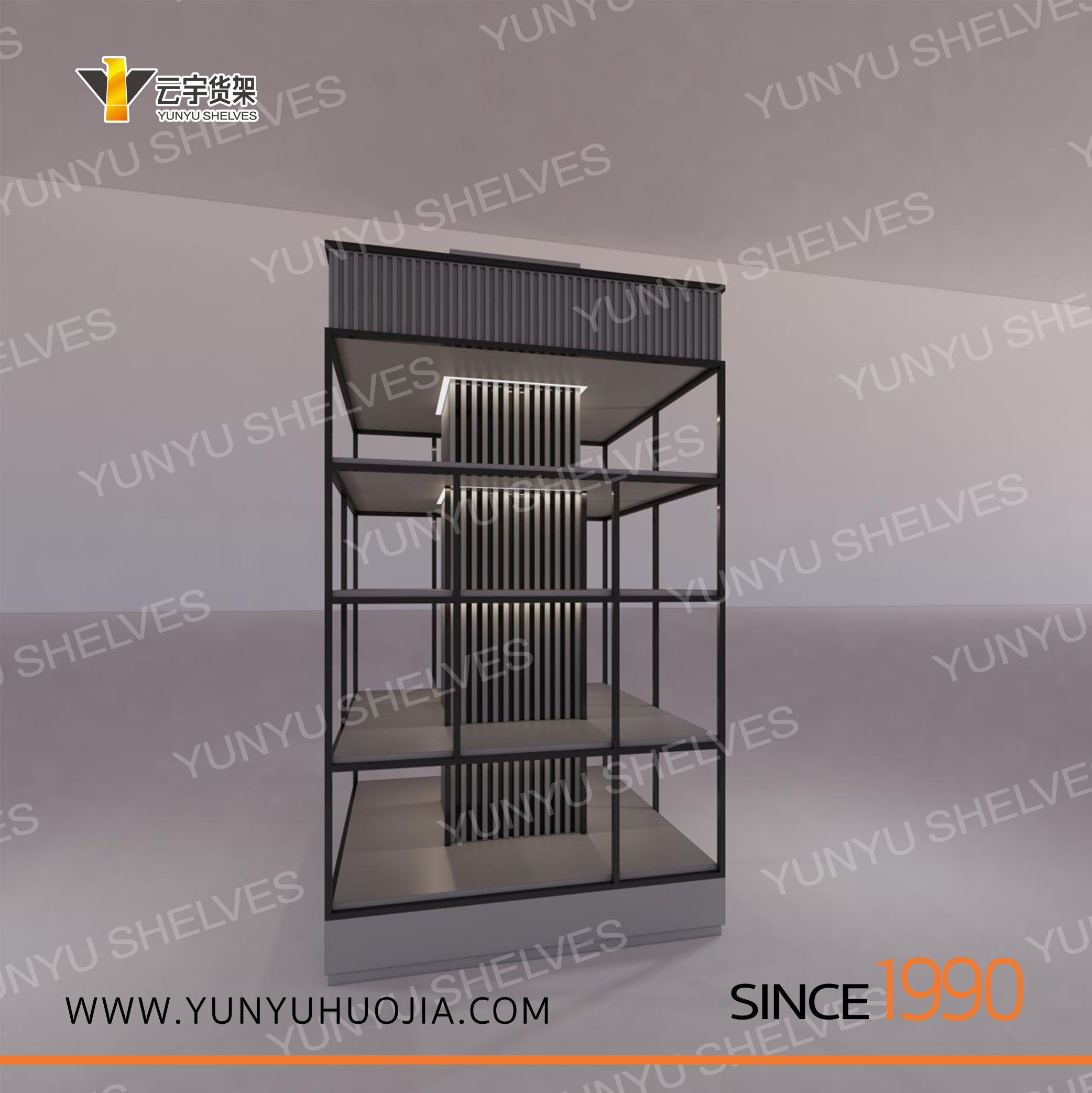 YYE-057 服裝展示包柱架