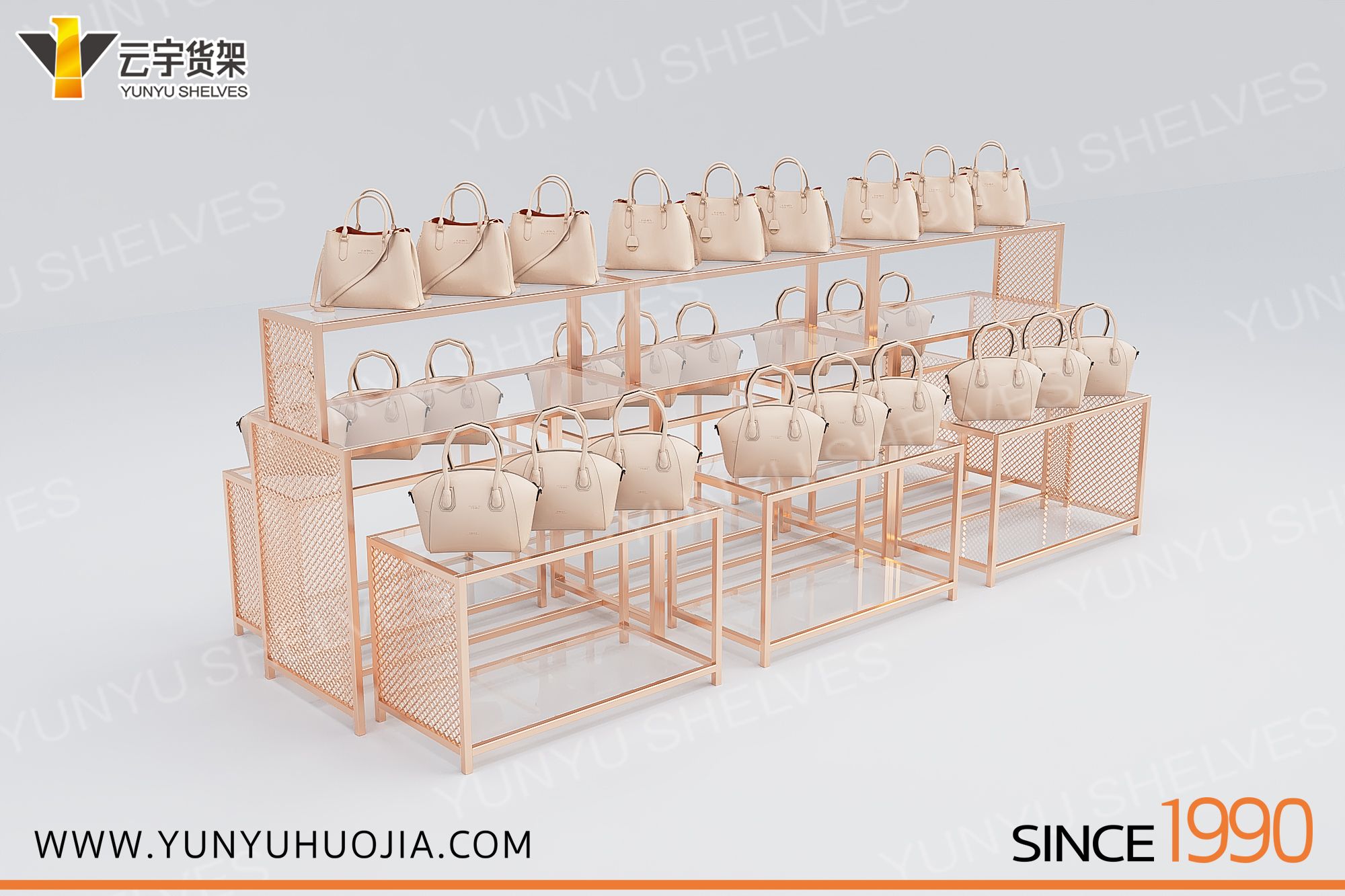 YYE-20?6 精品鞋包展示架
