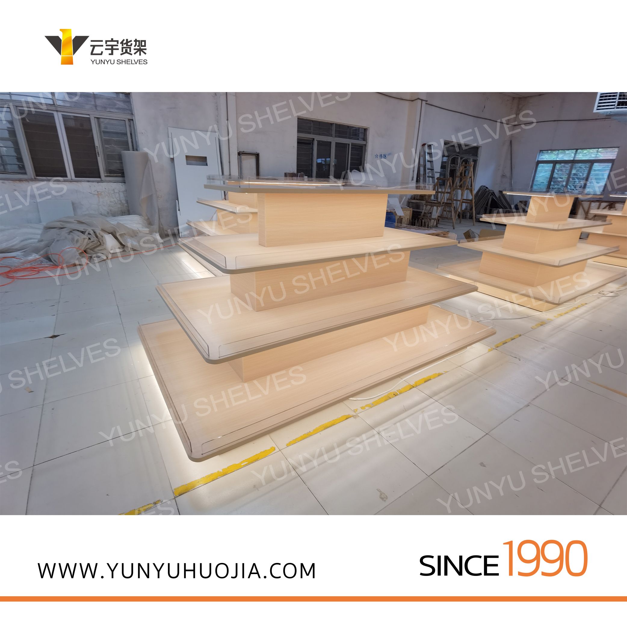 客戶定制超市堆頭，做貨架，我們是專業(yè)的！