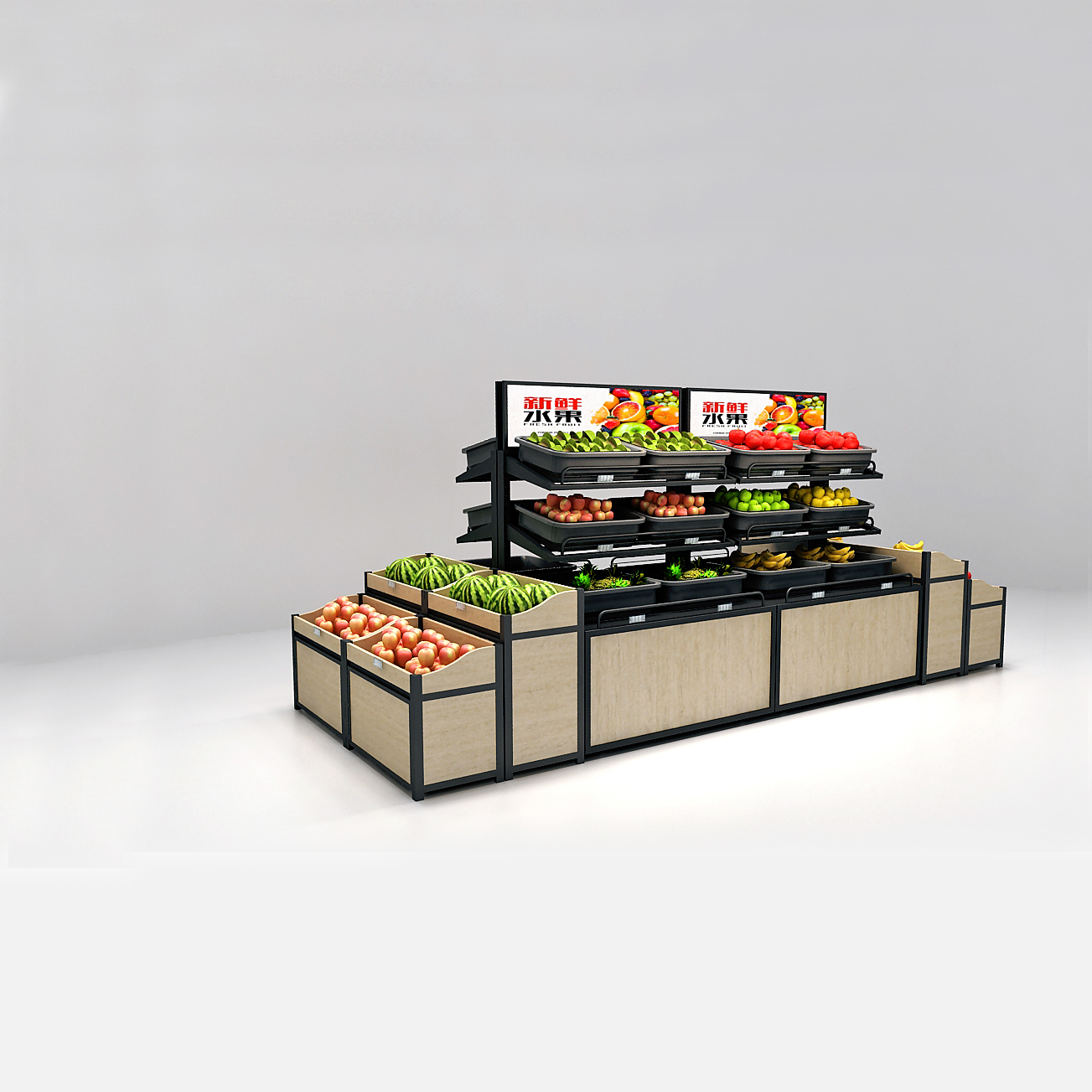 水果生鮮貨架